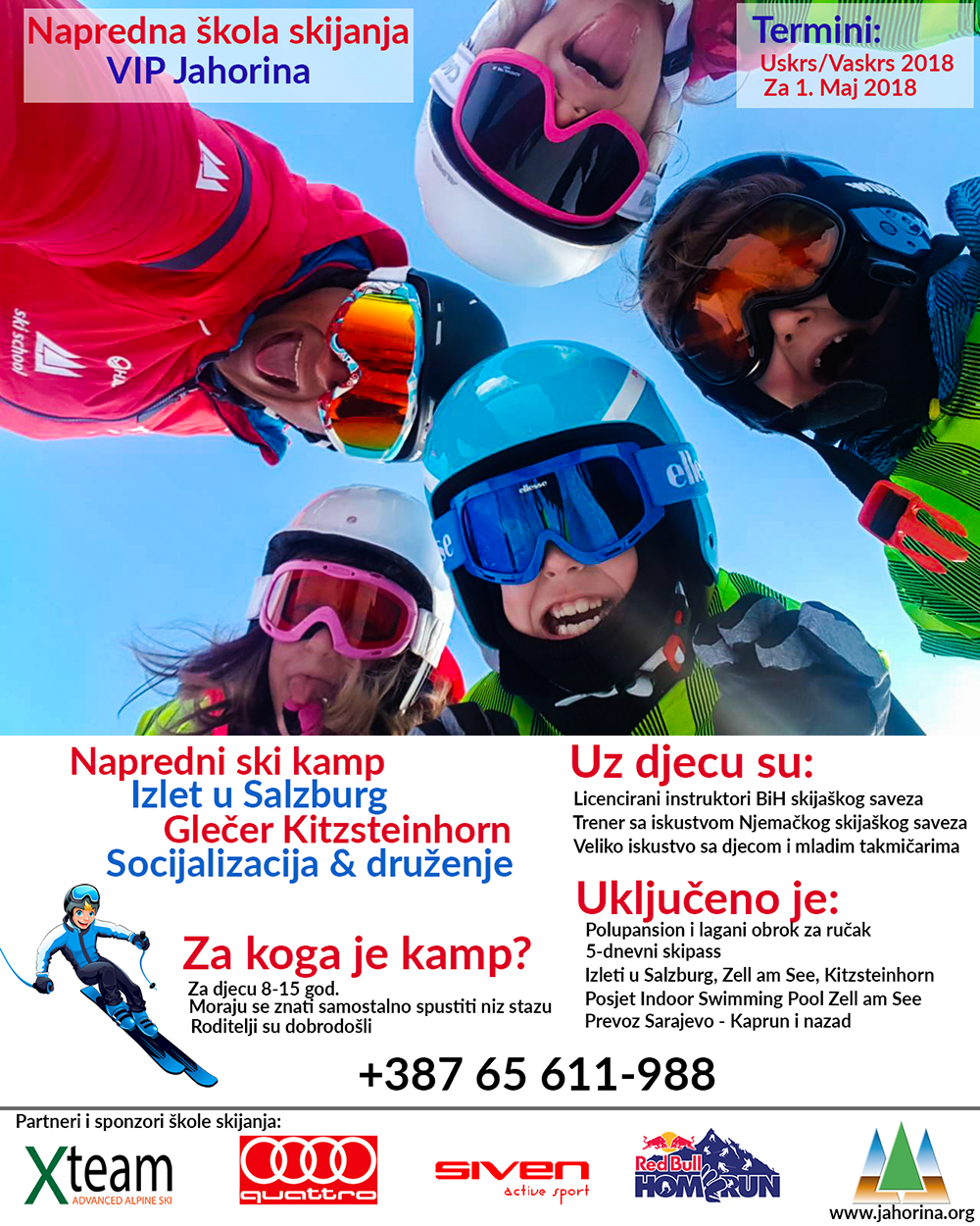 Napredno skijanje u kampovima VIP Jahorina na Glecerima u Alpama