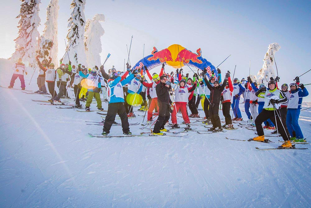 Start party RedBull Homerun Jahorina 2018